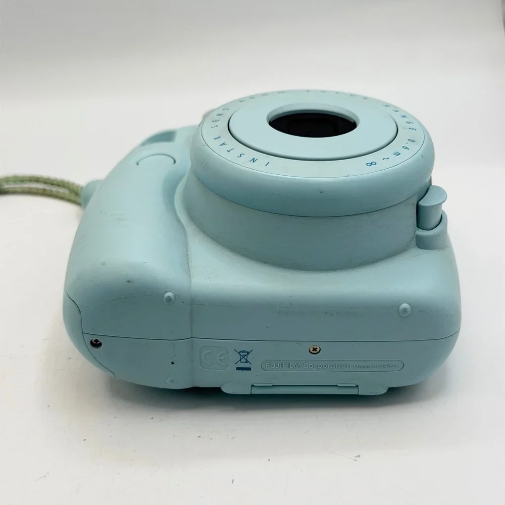 Fujifilm Instax Mini 8 and Mini 7+ Instant Film Camera Bundle Light Blue Case